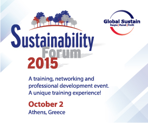 Η Global Sustain ανακοινώνει το Sustainability Forum 2015