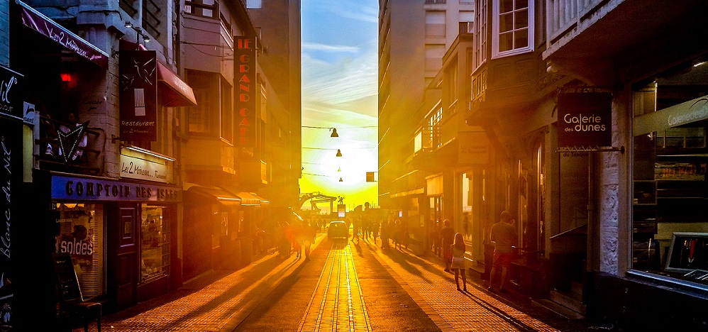 city-people-street-sun