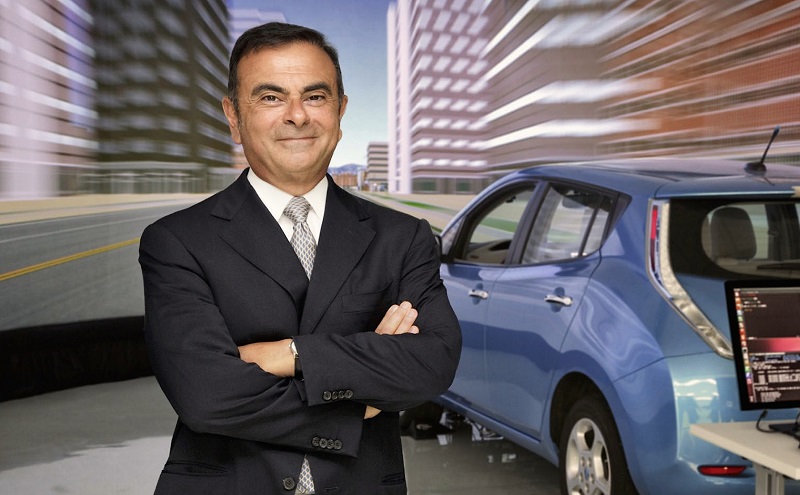 Nissan President and CEO Carlos Ghosn.