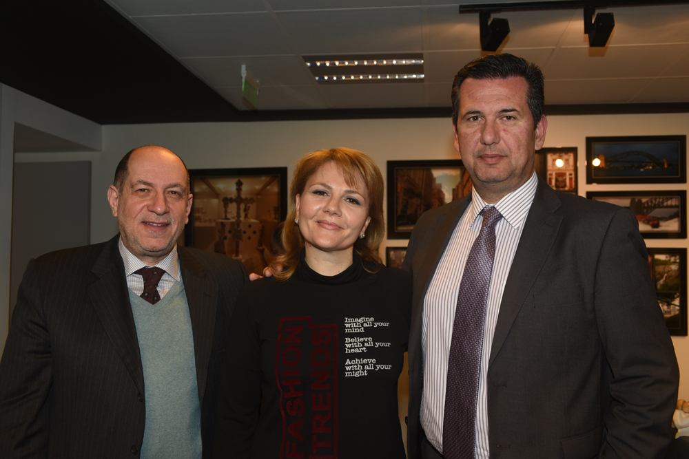 Τ. Αμπατζίδης, Π. Μεντένη, Λ. Παπασταύρου