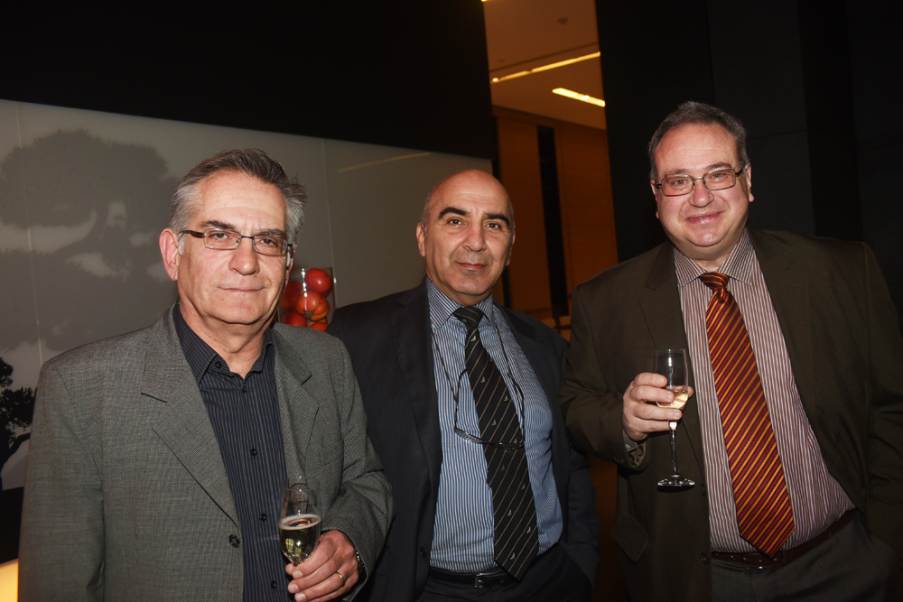 Κ. Πέτκογλου, Ν. Αγαπάκης, Θ. Γκινούδης