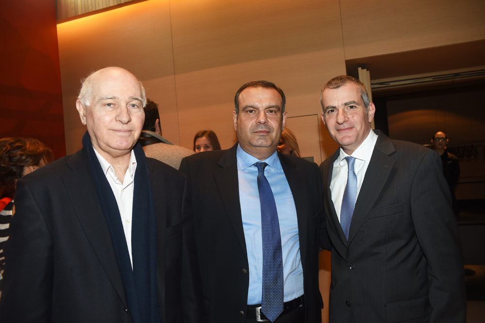 Α. Χαρισιάδης, Χ. Πολύζος, Π. Δημητρίου