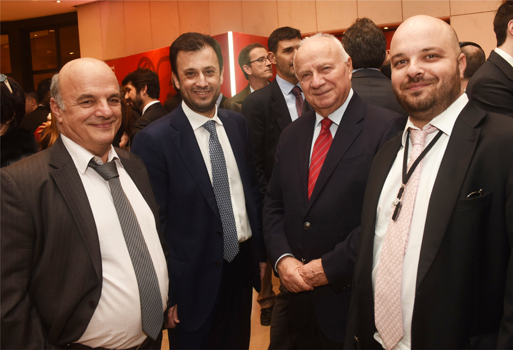 Κ. Σουρίκας, Τ. Βασιλόπουλος, Σ. Ξηρογιαννόπουλος, Μ. Σουρίκας