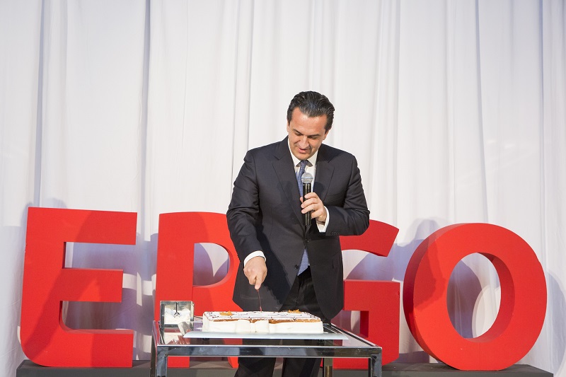 Κοπή πίτας από τον CEO της ERGO