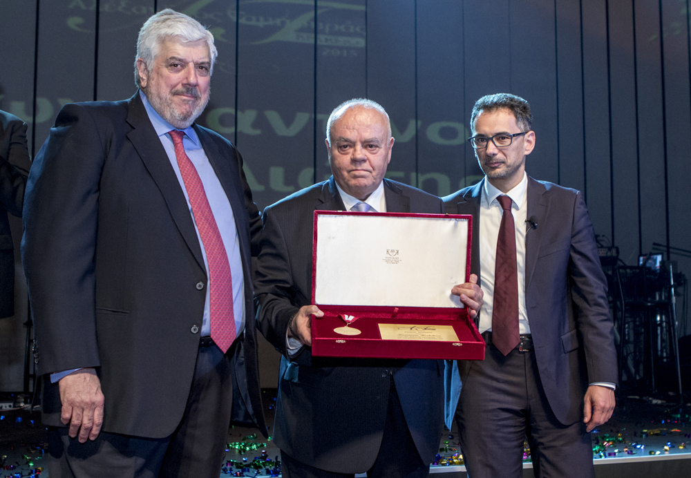 Βραβείο «Αλέξανδρος Ταμπουράς»: Κ. Κουβελιώτης