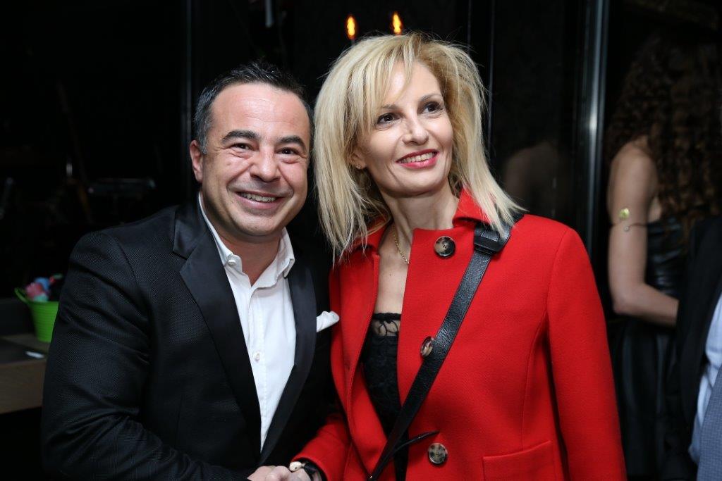 Ο κ. Τσεσμετζόγλου με την κ. Άννυ Τρύφων.