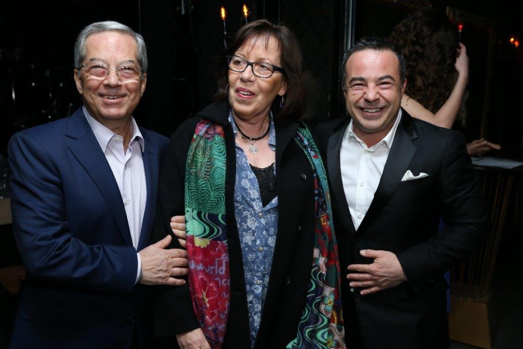 Ο κ. Τσεσμετζόγλου με τους κ.κ. Τριαντάφυλλου Λυσιμάχου.