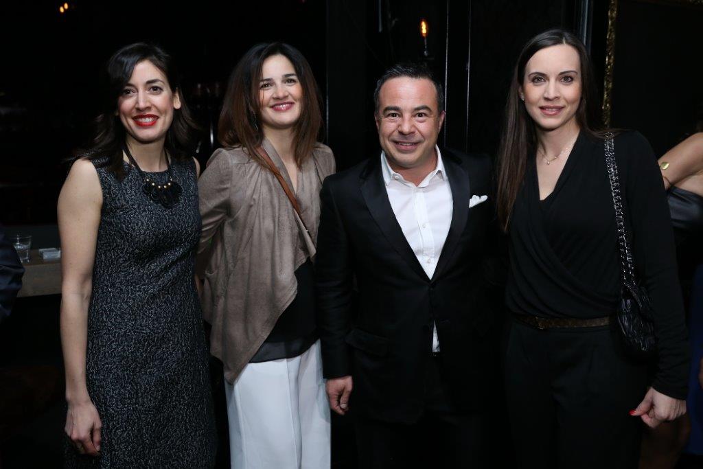 (από αριστερά) Οι κ.κ. Γεωργία Βαρελά, Αναστασία Καραΐσκου, Δημήτρης Τσεσμετζόγλου & Ειρήνη Κυριακούλη.