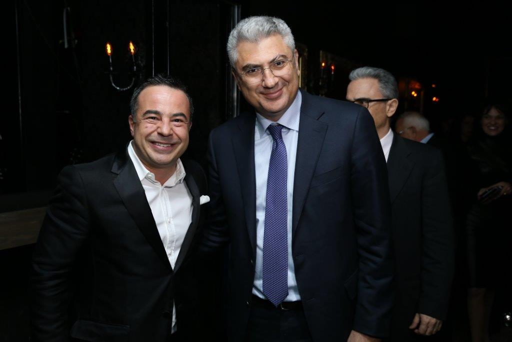 Ο κ. Τσεσμετζόγλου με τον κ. Σταύρο Κωνσταντά.