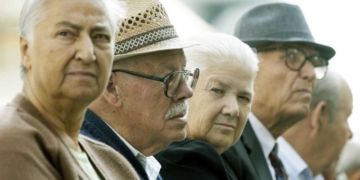 old man and woman