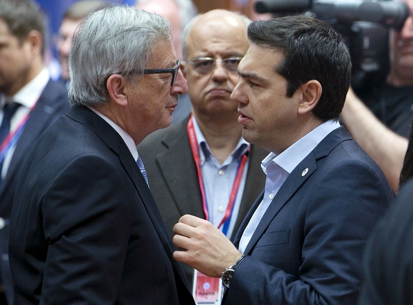 Ζαν Κλωντ Γιουνκέρ και Αλέξης Τσίπρας