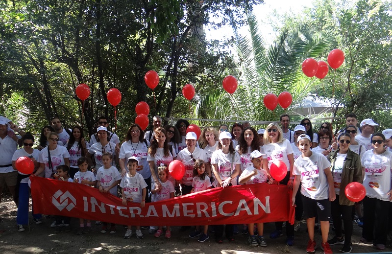 123 συμμετοχές από την ΙΝΤERAMERICAN στο “Greece Race for Cure”