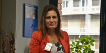 Η κ. Θεοδοσία Νάνου, Ομαδάρχης & υπεύθυνη για τον γραφείο της Επιθεώρησης Φουφόπουλου στο νομό Μαγνησίας