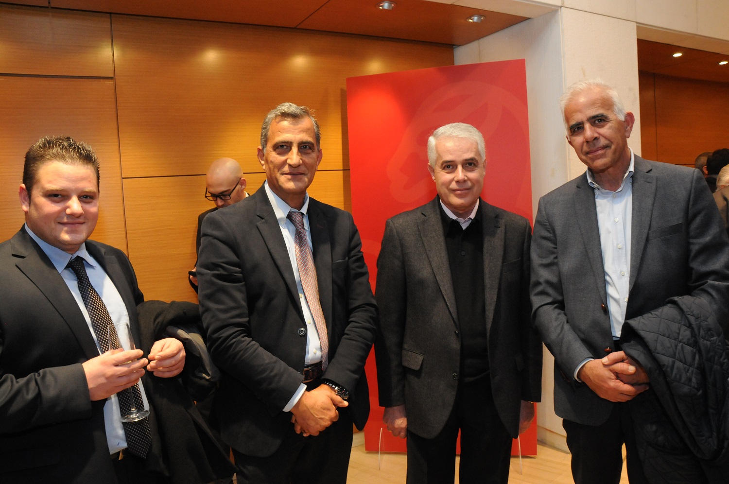 Β. Γεωργιάδης, Σ. Σφυρής, Ε. Καρανικόλας, Κ. Σφυρής