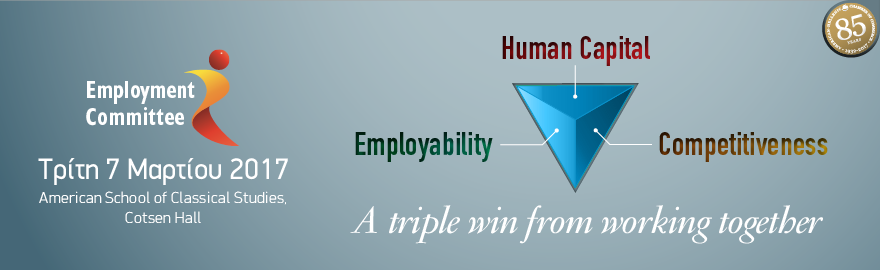 Human Capital, Employability, Competitiveness: A triple win from working together