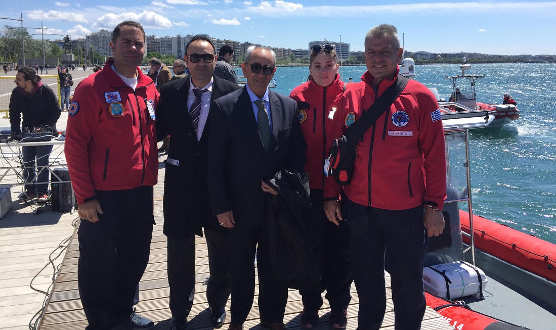 H INTERAMERICAN κοντά στην Ελληνική Ομάδα Διάσωσης