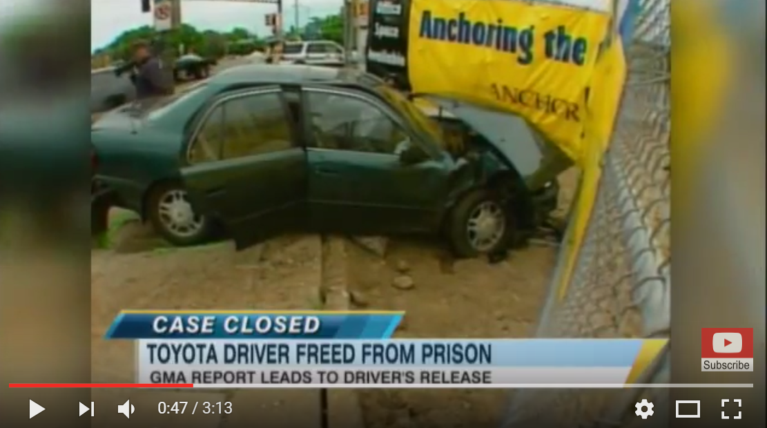 Η Toyota θα πληρώσει 11 εκατ. για θανατηφόρο τροχαίο