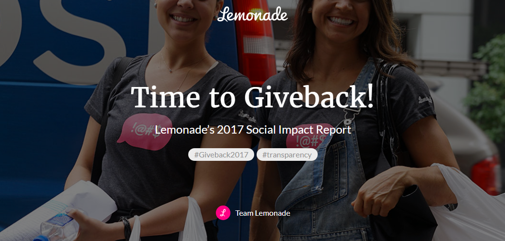 Το παράδειγμα της Lemonade και η ηθική νομιμοποίηση της στον καταναλωτή