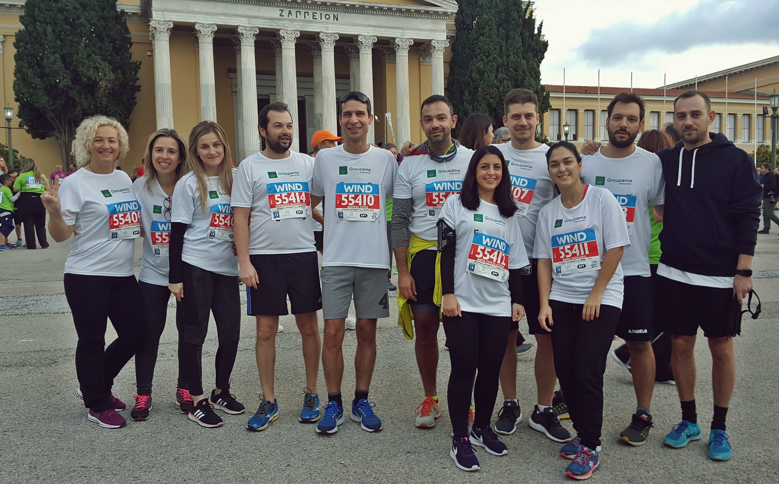 Η Groupama Running Team συμμετείχε στον 35ο Αυθεντικό Μαραθώνιο Αθήνας 
