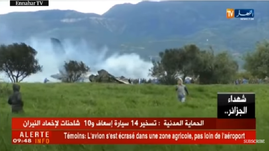 Περισσότεροι από 250 νεκροί στη συντριβή του Il-76 στην Αλγερία