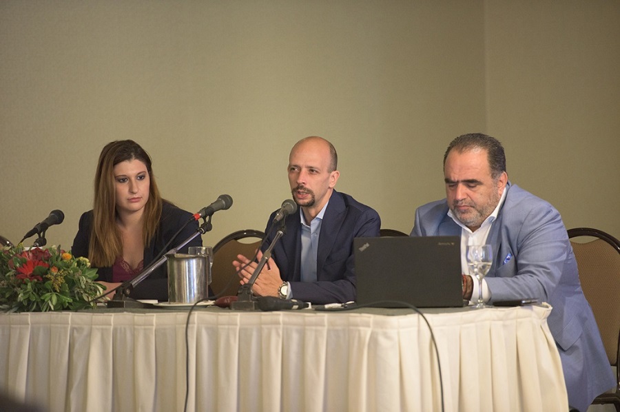 (Από αριστερά) Φωτεινή Δημοπούλου, Ιωάννης Μακρυπούλιας & Μάνος Σφακιανάκης