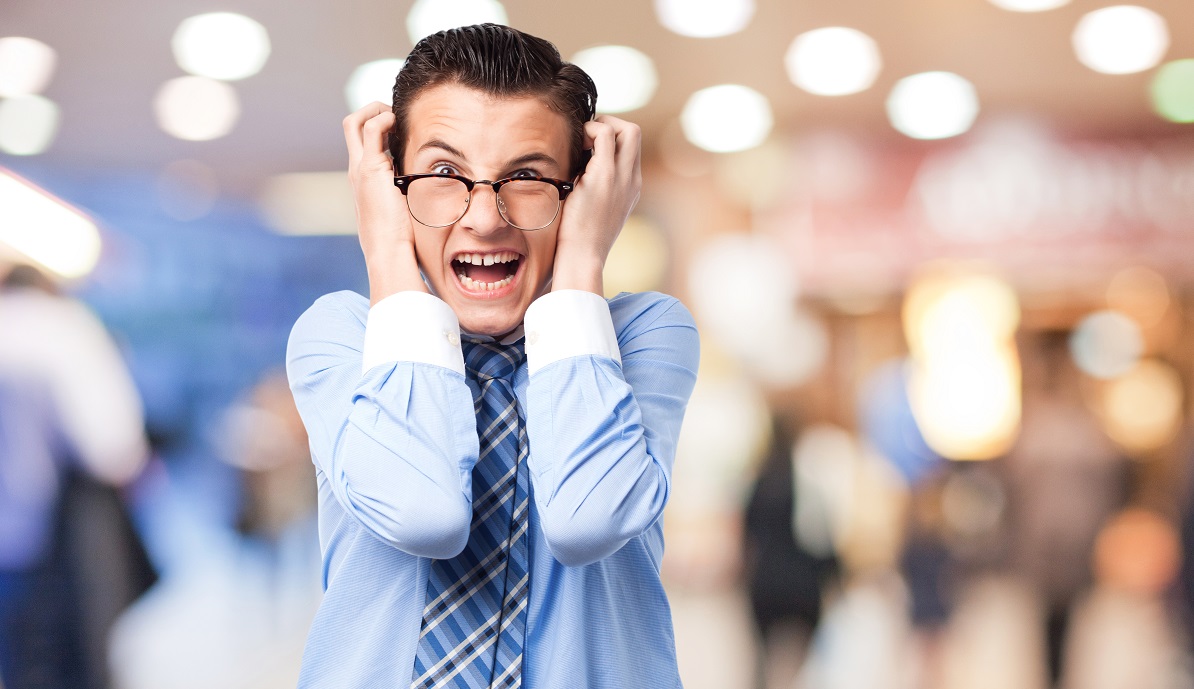 crazy businessman