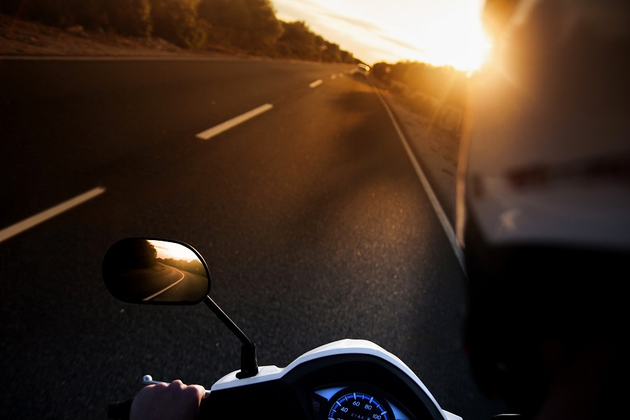 automobile-biker