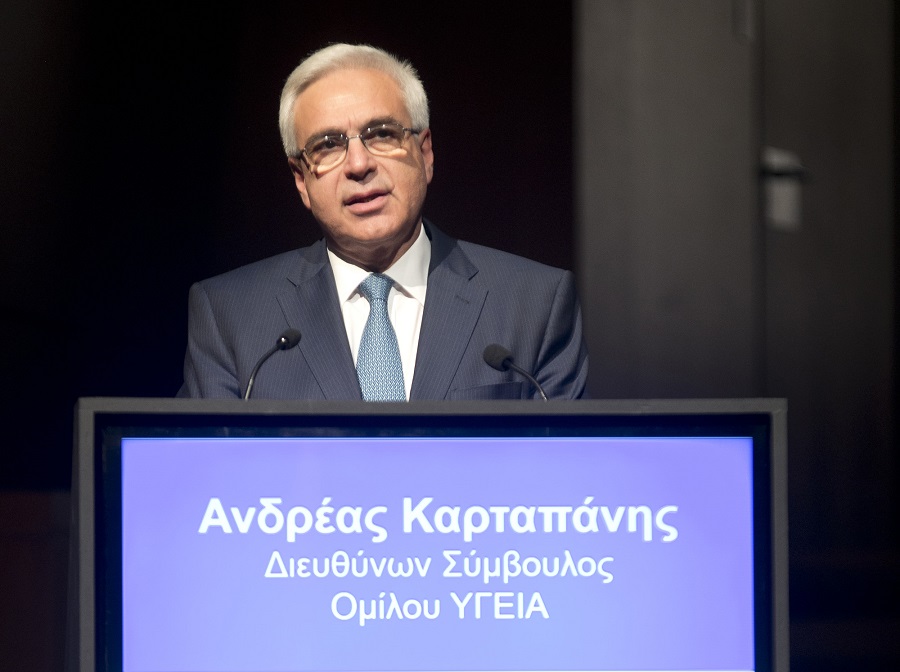 Ανδρέας Καρταπάνης, Όμιλος Υγεία