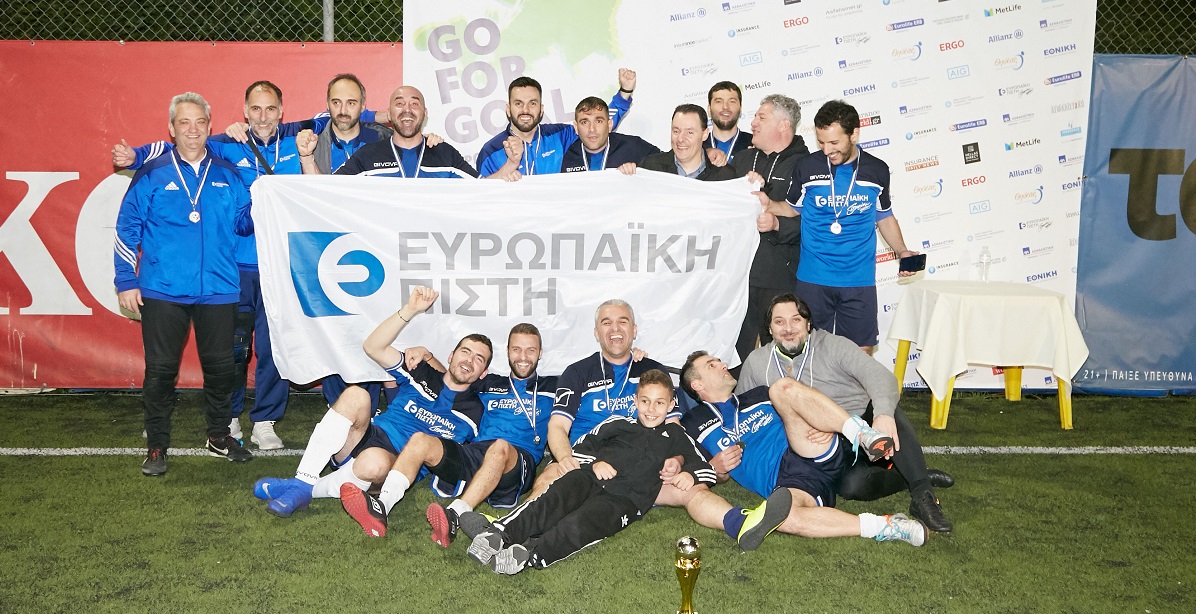 Πρωταθλήτρια και Κυπελλούχος 2019 η ποδοσφαιρική ομάδα της Ευρωπαϊκής Πίστης