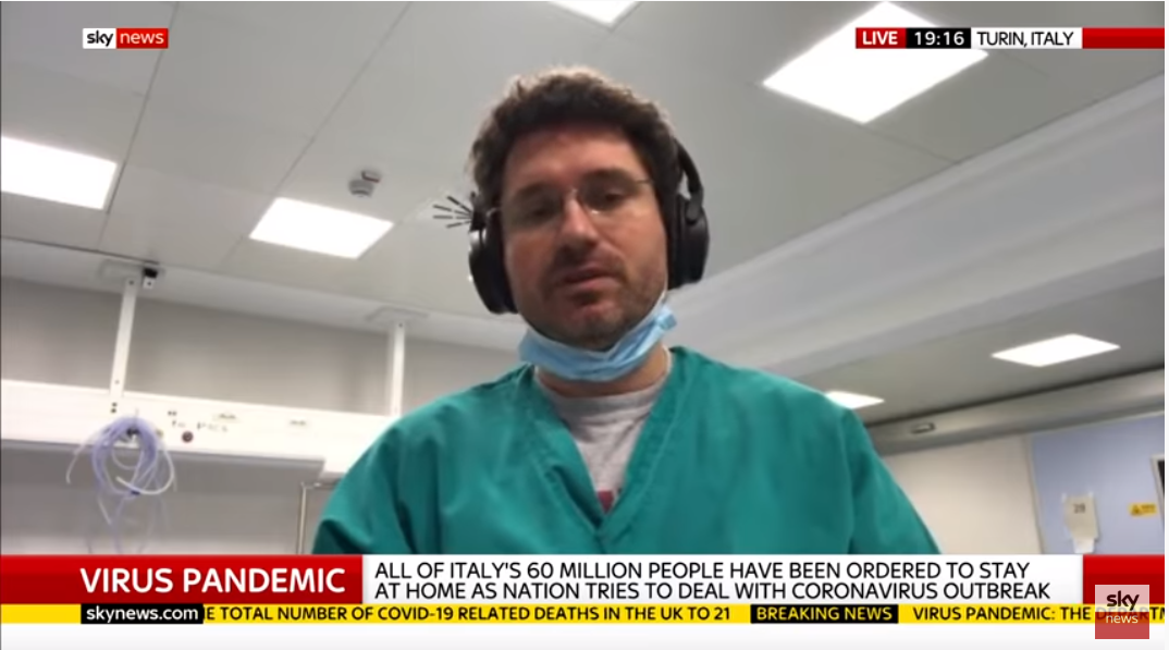 Ιταλός γιατρός: Προετοιμαστείτε για αυτό που έρχεται