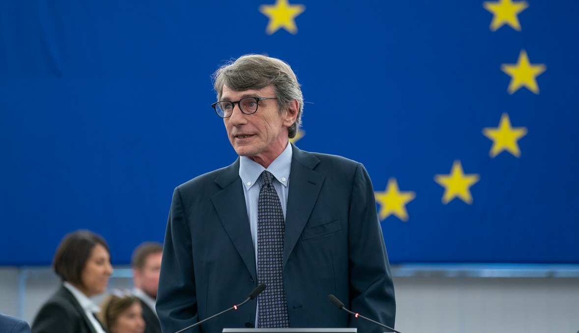 D. Sassoli: . Είμαστε μία ευρωπαϊκή οικογένεια, κανείς δεν θα μείνει μόνος