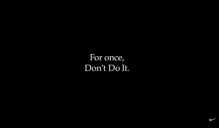 Το συγκλονιστικό video της Nike: Για μια φορά μην το κάνεις…