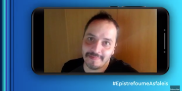 Ο A. Τσούβελας στην καμπάνια του ant1 για τον κορωνοϊό