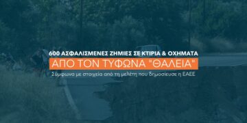 Άνω των €3 εκατ. οι ασφαλιστικές αποζημιώσεις για τη Θάλεια στην Εύβοια