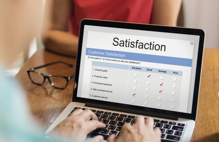 Online satisfaction rating