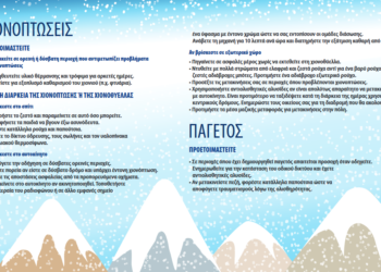 Οδηγίες από την Πολιτική Προστασία για επιδείνωση του καιρού