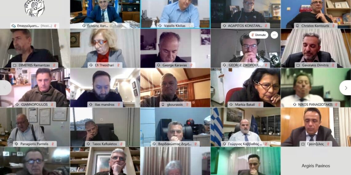Βασίλης Κικίλιας στην τηλεδιάσκεψη του ΕΕΑ: «Υπομονή λίγες εβδομάδες»