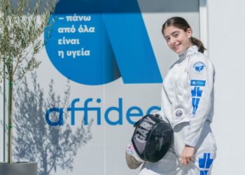 Με την Affidea στο πλευρό της η Πρωταθλήτρια ξιφασκίας Σταυρίνα Γαρυφάλλου