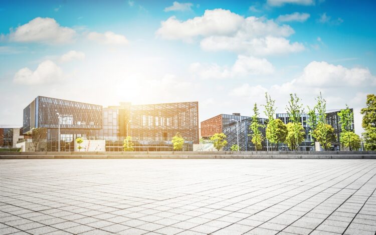 large-modern-office-building