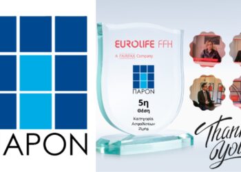 ΠΑΡΟΝ: Στους top 5 συνεργάτες της Eurolife FFH και το 2020