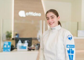 FACES: Σ. Γαρυφάλλου η αθλήτρια της ξιφασκίας που στηρίζει η Affidea