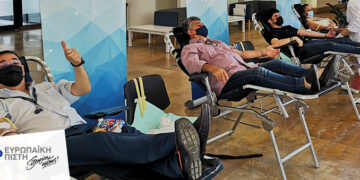 Ευρωπαϊκή Πίστη: Δίπλα στην κοινωνία με τη διενέργεια της 39ης Εθελοντικής Αιμοδοσίας