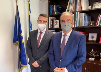 Συνάντηση της διοίκησης της Euroins με τον Ν. Παπαθανάση