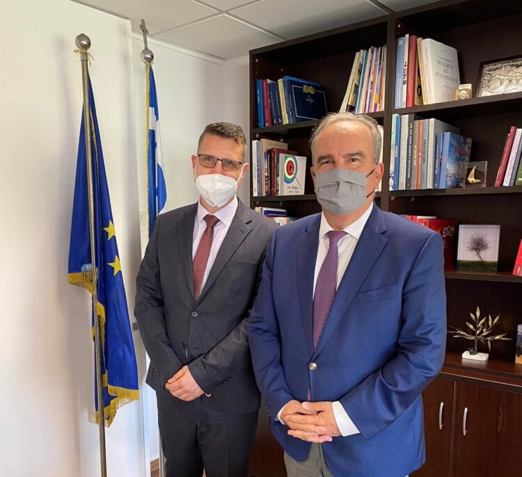 Συνάντηση της διοίκησης της Euroins με τον Ν. Παπαθανάση