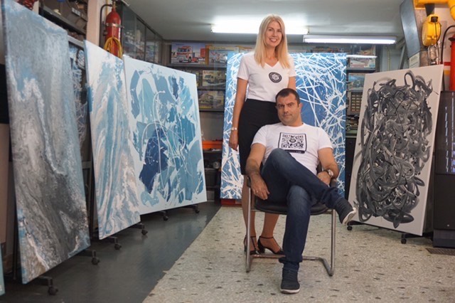 Ατομική έκθεση Ζωγραφικής REBIRTH από τον Κωνσταντίνο Ραφτάκη