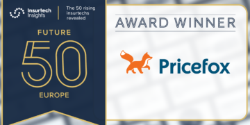Το Pricefox στις top 50 ανερχόμενες Insurtech εταιρείες στην Ευρώπη