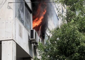 Στα γραφεία εκκαθαριστών Ασφαλιστικών εταιρειών η πυρκαγιά στην 3η Σεπτεμβρίου