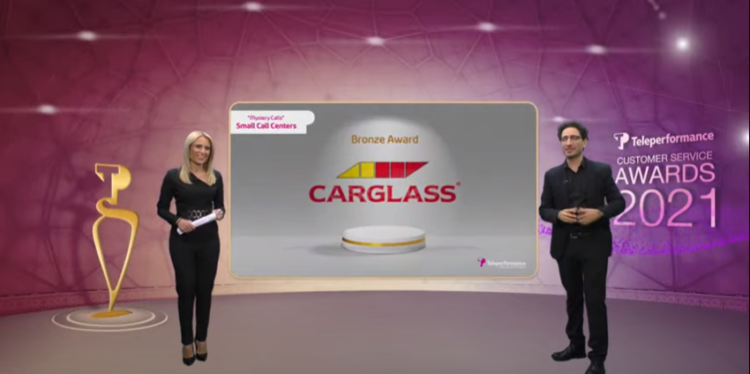 Βραβείο για την Carglass® στα «TPGR CRM Grand Prix Customer Service Awards 2021»