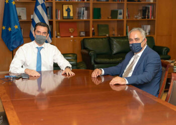 Ο υπουργός Ενέργειας, Κ. Σκρέκας, στη συνεδρίαση του Ε.Ε.Α. σήμερα στις 18:30