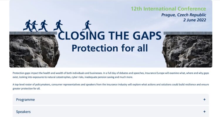 12o Συνέδριο Insurance Europe: Closing the Gaps: Protection for all